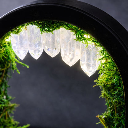 ZenCrystal – Čarovná Minerálna Lesná Lampa
