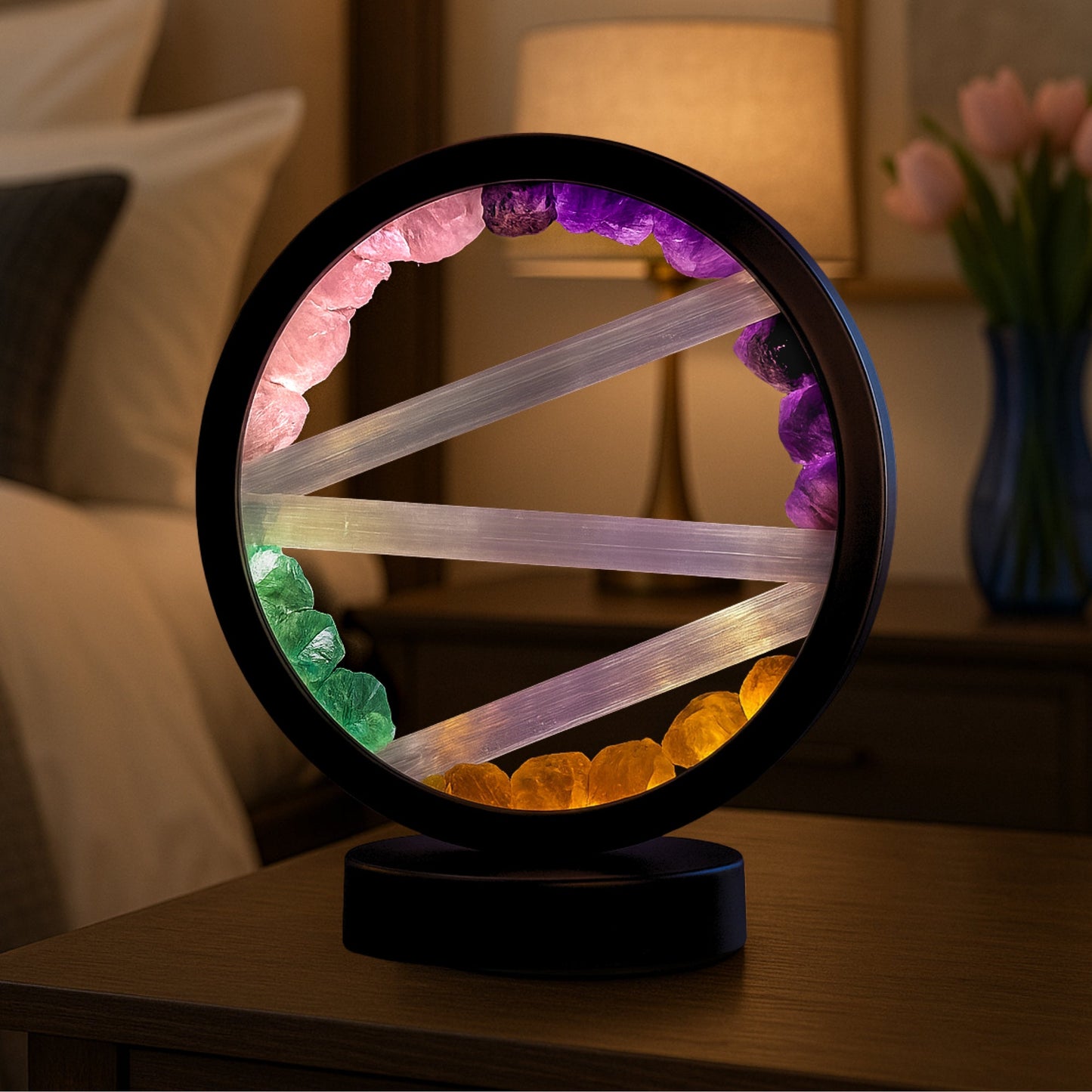 ZenCrystal – NoStress ručne vyrábaná krištáľová lampa