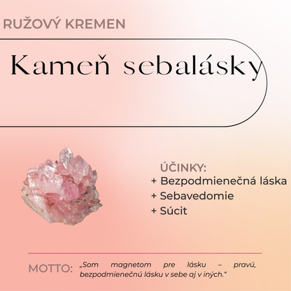 ZenCrystal – Ruženínový prsteň